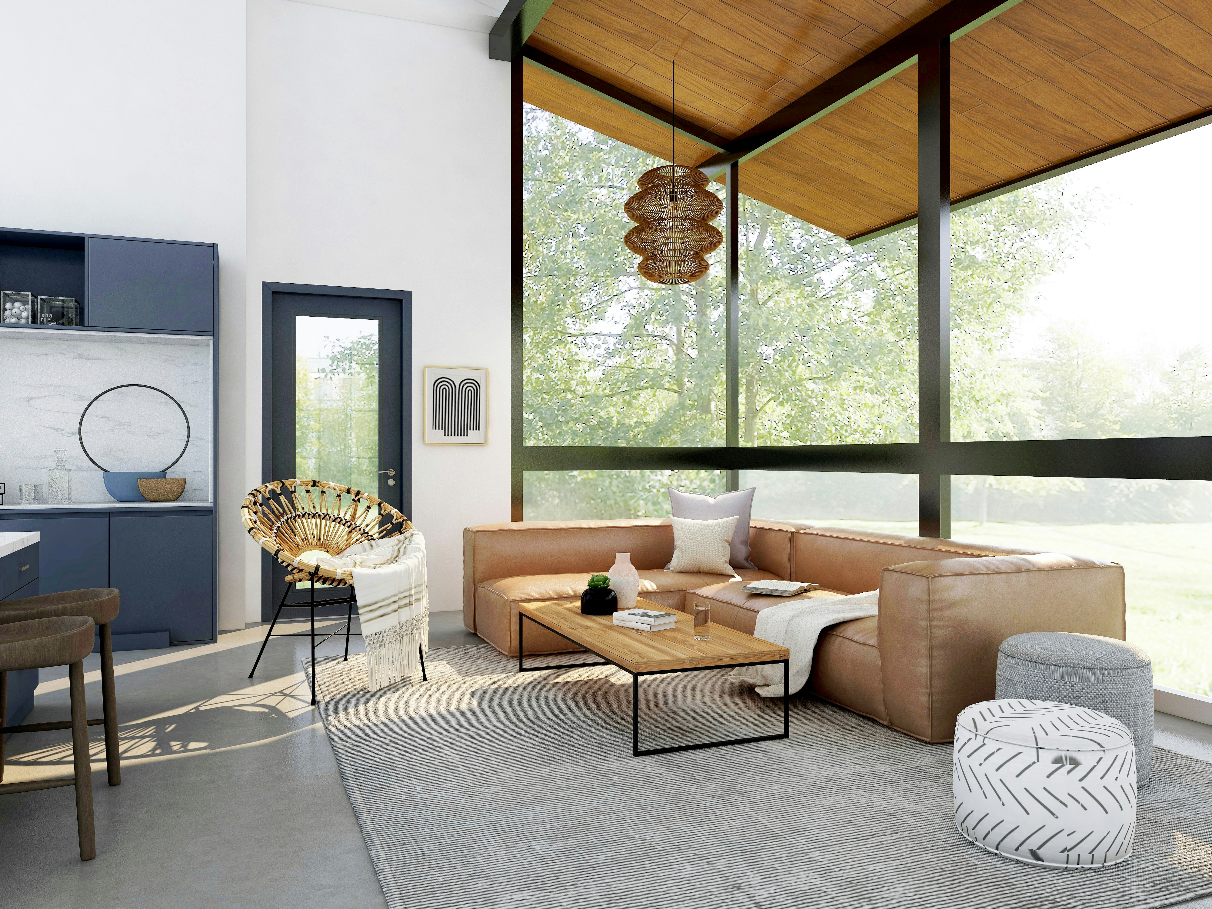 Modern residential interior